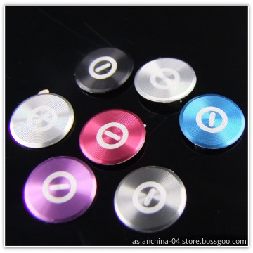 with CD Grain Home Button Sticker for iPhone (AA-019-05)